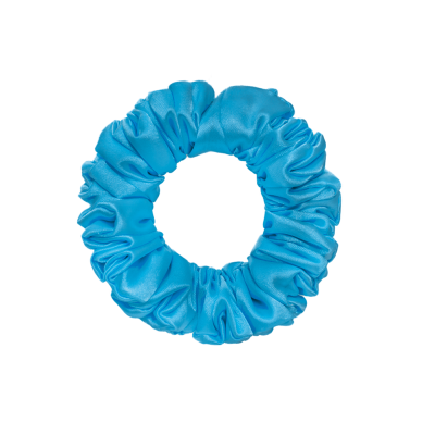 Scrunchie - Nr.13 Rozmiar S - Lazurowy